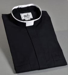  Black or White Omega Tonsure Shirt (100% Cotton, 70% Cotton/30% Poly) 